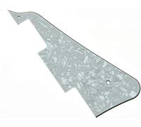 Dopro LP Guitar Pickguard Scratch Plate Fits for Epiphone Les Paul White Pearl