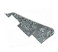 Dopro LP Guitar Pickguard Scratch Plate Fits for Epiphone Les Paul Zebra Stripe