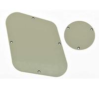 Dopro LP Rear Control Plate Switch Plate Cavity Cover For USA Les Paul Aged White 3 Ply