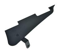 Dopro Metal Aluminum Anodized LP Electric Guitar Pickguard Scratch Plate with Black Bracket Fits for Epiphone Les Paul Black