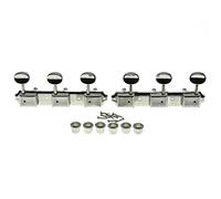 Dopro Nickel 3 per side 3x3 on a Plate Vintage Guitar Tuning Keys for Epi