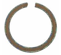 Dopro Qaulity Acoustic Guitar 110 * 12 * 0.8mm Soundhole Sapelli Rosette Two Rings Abalone Inlay