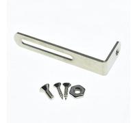 Dopro Quality Stainless Steel Pickguard Mounting Bracket with Pickguard Screws Bolt and Nut for USA Standard/Studio Les Paul guitars Nickel