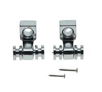 Dopro Set of 2 Guitar Roller String Tree Roller String Guides Retainer for Electric Guitars Strat Stratocaster Tele Telecaster Chrome