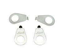 Dopro Set of 4 Chrome LP Guitar Knobs Pointer Plate Knob Indicator for Epiphone LP Les Paul