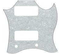 Dopro Standard SG Special Full Face Guitar Pickguard with P90 Pickup Hole White Pearl