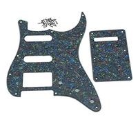 Dopro Strat HSS Guitar Pickguard and Tremolo Cover Set for FD Abalone Pearl