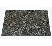 Dopro Uncut 11"x17" DIY Blank Guitar Bass Pickguard Material Sheet Scratch Plate Material Sheet 29x43cm Bronze Shell 3Ply (Cut Your Own Pickguard)