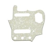Dopro Vintage JAG Guitar Pickguard JAG Scratch Plate Fits American Jaguar Aged Pearl