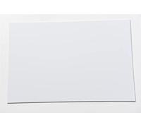 Dopro White 1Ply Uncut 11"x17" Blank Guitar Bass Pickguard Material Sheet Scratch Plate Material Sheet 29x43cm (Cut Your Own Pickguard)