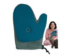 Dopsyesn Cat Grooming Glove | Hair Remover Pet Massage Gloves - Reusable Shedding Mitt Massage Tool Dog Cleaning Supplies for Indoor Outdoor Car Couch Furniture