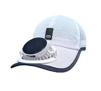 Dopsyesn Fan Hats for Men | Adjustable Rechargeable Digital Display - Sun Protection Fishing Baseball Hat - for Beach Fishing Golf Hiking Travel Gardening Construction Summer