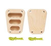 Dopsyesn Portable Hangboard | 2X Fingerboard Climbing,Finger Exerciser Wooden Training Kit for Home Outdoor Gym Fitness Men Women Climbers Rehabilitation