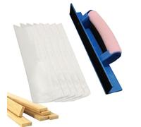 Dopsyesn Sander for Crafts,Self-Adhesive Handheld Detail Sander | Handheld Gadget with 50 Sheets Sandpaper Set for Beginners Crafting Art Work Furniture Wall Home