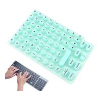 Dopsyesn Typing Stickers for Long Nails,Adhesive Keyboard Bubbles | Sticky Pad Protection for Women Computer PC Laptops Notebook