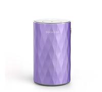 DOQASOO Waterless Diffuser for Essential Oils, 96H Quiet Battery Operated Nebulizer, Portable Aromatherapy Scent Diffuser with Timer Mode & 4 Mist Level for Home Room Car Office, 20mL Capacity, Type-C
