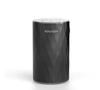 DOQASOO Waterless Diffuser for Essential Oils - Aluminum Metal Texture, 96H Cordless Nebulizer with Timer & 4 Mist Levels, Portable Aromatherapy for Home Room and Car