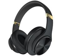 DOQAUS Bluetooth Headphones Over Ear, 90 Hrs Playtime, Bluetooth 5.3 Wireless Headphones, 3 EQ Modes, Foldable Hi-Fi Stereo Bass Headphones Wireless, Soft Earpads, Built-in Mic, for Phone PC Travel