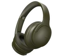 DOQAUS Bluetooth Headphones Over Ear, 90H Playtime, 3 EQ Mode, HiFi Stereo Bass, Soft Earmuff, Foldable Headphones for Phone/PC (Military Green)