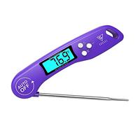 DOQAUS Digital Meat Thermometer, Instant Read Food Thermometers for Cooking, Kitchen Probe with Backlit & Reversible Display, Wide Temperature Range for Turkey, Grill, BBQ, Baking, Bread, Sourdough