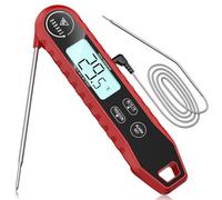 DOQAUS Meat Thermometer with Dual Probe, 3s Instant Read Food Thermometer