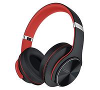 DOQAUS Wireless Headphones Over Ear, 90 Hrs Playtime Bluetooth Headphones with 3 EQ Modes, Soft Memory Protein Earpads, Foldable Wireless Wired Headphones with Mic for Cellphone PC Tablet Music Office