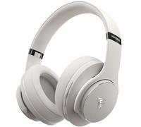 DOQAUS Wireless Headphones Over Ear, Bluetooth Headphones Over Ear with 3 EQ Modes, 90Hrs PlayTime Wireless Headphones,HiFi Stereo Foldable Headset with Microphone for PC Cellphone(Light Grey)