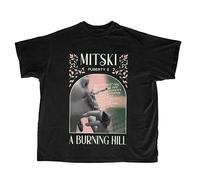 DOQU Rare Mitski A Burning Hill Collection Singer Unisex BlackMedium