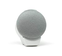 doqxD Outlet Wall Mount Holder for Google Nest Mini and Google Home Mini: Essentials Made for Google Home - Fits All Google Mini Generations (1 Pack, Ice White)