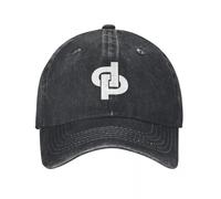 D'or Et De Platine Baseball Caps Casual Distressed Denim D&P Logo Snapback Hat Unisex Style Outdoor All Seasons Travel Hats Cap Gift
