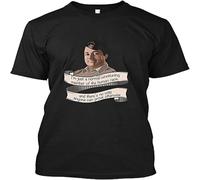 DORA A AREAM Peep Show Mark Corrigan 18 Cotton Short Sleeve T Shirt for Men XL Black