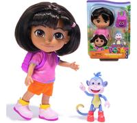 Dora, Best Friends Dora & Boots Set, 15.2-cm Doll with Clothes, Backpack and Boots Toy Figure, Kids Toys for Girls and Boys Ages 3 and Up