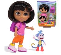 Dora, Best Friends Dora & Boots Set, 15.2-cm Doll with Clothes, Backpack and Boots Toy Figure, Kids Toys for Girls and Boys Ages 3 and Up