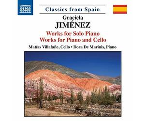 Dora de Marinis - Jimenez: Solo Piano Works [Dora de Marinis; Matías [CD]