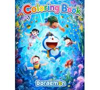 Dora-emon'$ and Friends Coloring Book for Fan Men Women Teen: Cute, Easy, Bold Coloring Pages for Relaxation & Fun Easy Coloring Pages