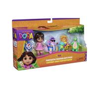 Dora, Fantastic Friends Gift Pack with Dora, Boots, Tico, Isa, and the Fiesta Trio, Toy Figures, Kids Toys for Girls and Boys Ages 3 and Up