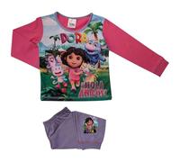 DORA Girls the Explorer Pyjamas - 18 Mths-5 Yrs - Pink and Lilac (UK, Age, 18 Months)
