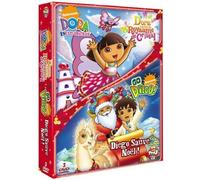 Dora l'exploratrice - Dora sauve le Royaume de Cristal + Go Diego! - Vol. 6 : Diego sauve Noël !