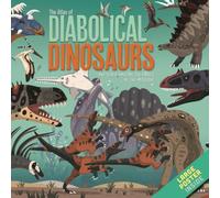 Dora Martins Atlas of Diabolical Dinosaurs Hardback Book Dora Martins Multicolor