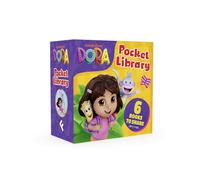 Dora Pocket Library: NEW for 2026! Six illustrated mini board books for children aged 1, 2, 3, 4 based on the Nickelodeon TV series