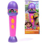 DORA, Rainforest Rhythms Microphone with Music, Sound Fx and Bilingual Phrases, Kids Toys for Girls and Boys Ages 3 and Up