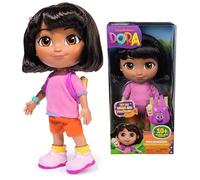 Dora, Sing & Explore Doll with Music, Sound Effects, Bilingual Phrases, Doll Clothes & Accessories, Kids Toys for Girls & Boys Ages 3 and Up