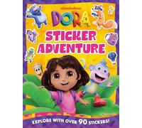 Dora Sticker Adventure Book: With over 90 stickers! A fun illustrated sticker book for children aged 3, 4, 5 based on the Nickelodeon TV Series