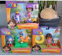 Dora The Explorer Action Figures Play Set Pack Bundle Splash Zoom Surprise NEW