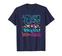 Dora the Explorer Adventure Awaits Floral Band T-Shirt