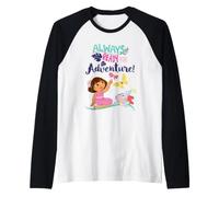 Dora The Explorer Always Ready for Adventure Raglan Baseball Tee