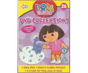 Dora the Explorer - Baby Dino / Boot's Cuddly Dinosaur / A Crown for King Juan el Bobo 26 ( vol.26 )