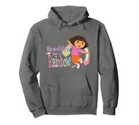 Dora The Explorer Beautiful Like A Rainbow Pullover Hoodie
