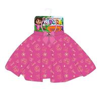 Dora the Explorer Fantasy Beauty Accessory Set | Pink Skirt with Bow and Decorative Headband | Children's Costume with Dora Print