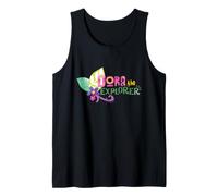 Dora The Explorer Floral Lettering Tank Top